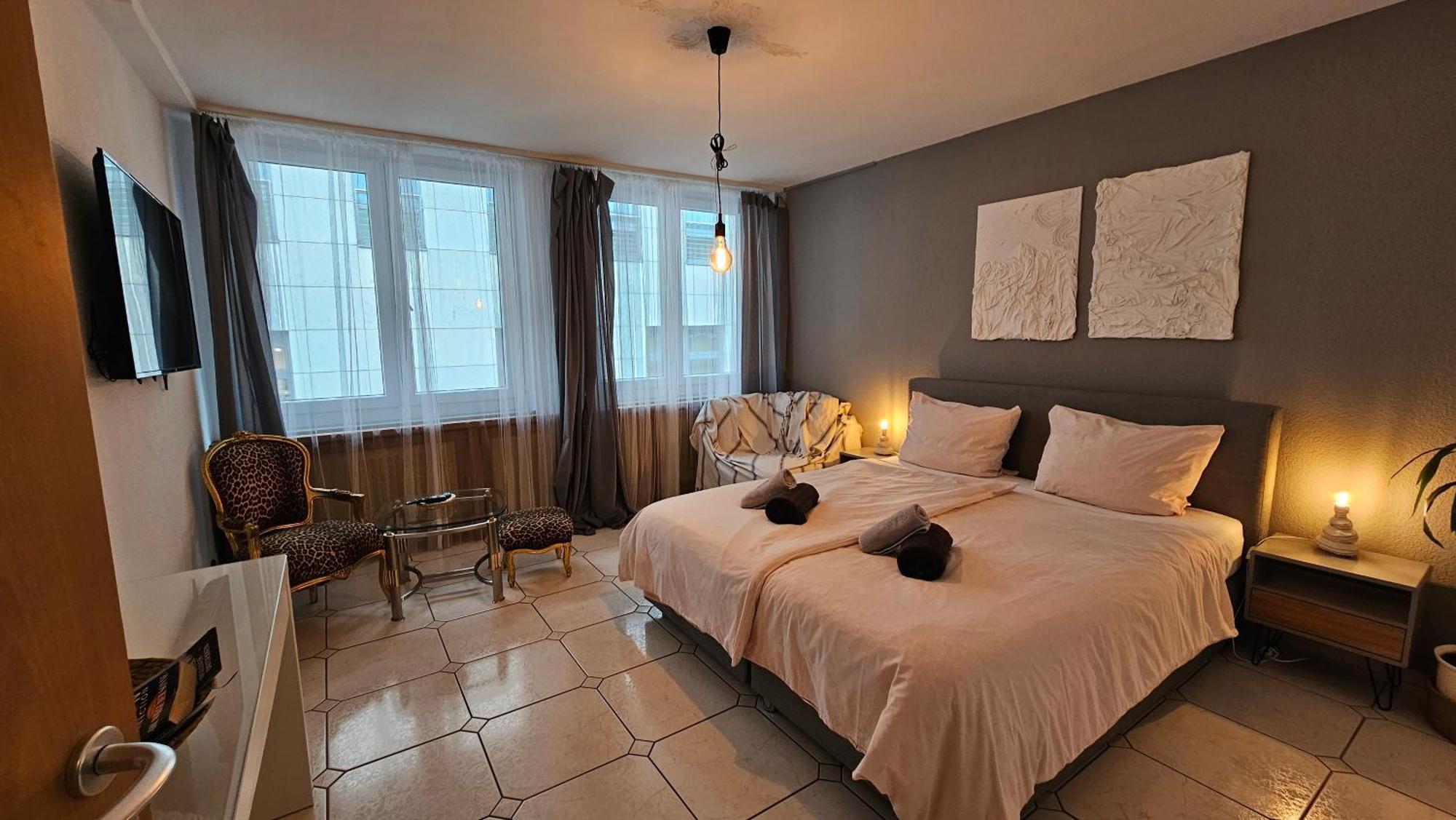 Apartment Charm - Bedroom & Kitchen Near The Main Station Hauptbahnhof Wuppertal